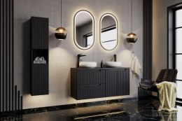 Lustro LED w ramie