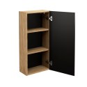 Szafka górna 35cm 1 Drzwi Luxor Black