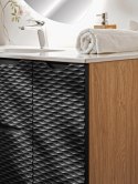 Szafka pod blat 30cm 1 drzwi Ocean Black