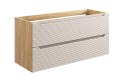 Szafka pod umywalkę 120cm OCEAN BEIGE szuflady COMAD
