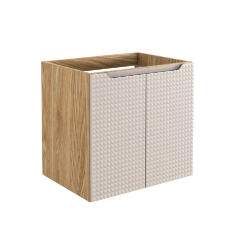 Szafka pod umywalkę 60cm 2 drzwi Luxor Beige