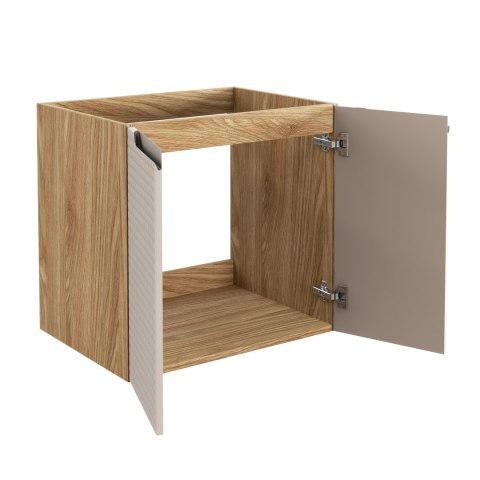 Szafka pod umywalkę 60cm 2 drzwi Luxor Beige