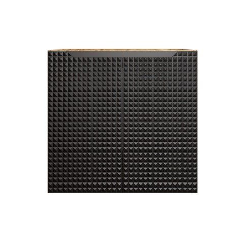 Szafka pod umywalkę 60cm 2 drzwi Luxor Black