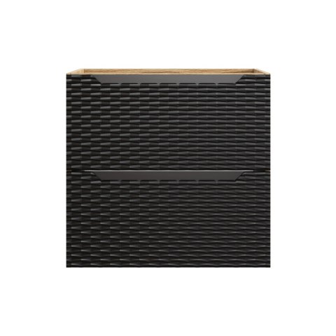 Szafka pod umywalkę 60cm 2 szuflady Ocean Black
