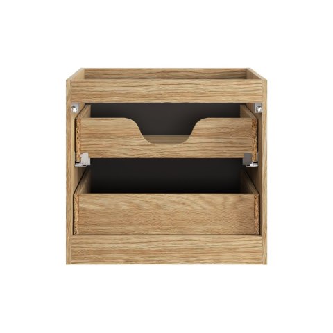 Szafka pod umywalkę 60cm 2 szuflady Ocean Black