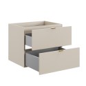 Szafka pod umywalkę 60cm 2 szuflady Dalia Cashmere