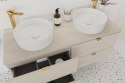 Szafka pod umywalkę 60cm 2 szuflady Dalia Cashmere