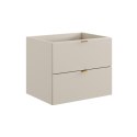 Szafka pod umywalkę 60cm 2 szuflady Dalia Cashmere