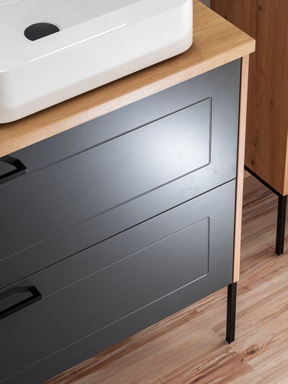 Szafka pod umywalkę 60cm 2 szuflady Madera