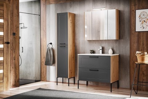 Szafka pod umywalkę 60cm 2 szuflady Madera