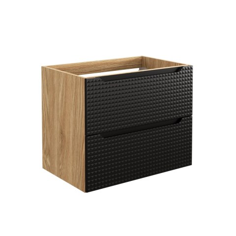 Szafka pod umywalkę 70cm 2 Szuflady Luxor Black
