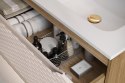 Szafka pod umywalkę 80cm 2 szuflady Ocean Beige