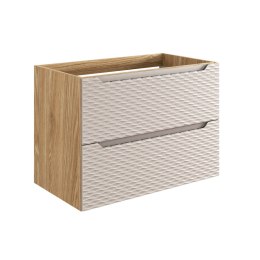 Szafka pod umywalkę 80cm 2 szuflady Ocean Beige