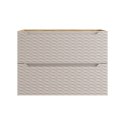 Szafka pod umywalkę 80cm 2 szuflady Ocean Beige