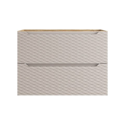 Szafka pod umywalkę 80cm 2 szuflady Ocean Beige