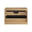Szafka pod umywalkę 80cm 2 szuflady Luxor Black