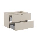 Szafka pod umywalkę 80cm 2 szuflady Dalia Cashmere