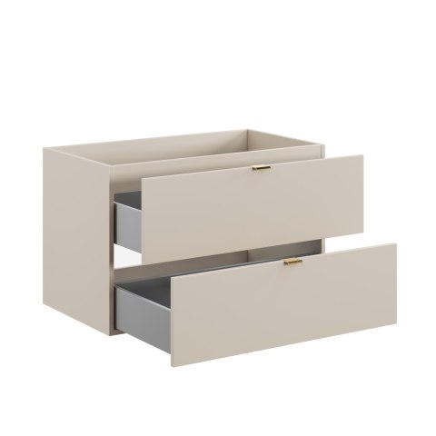 Szafka pod umywalkę 80cm 2 szuflady Dalia Cashmere