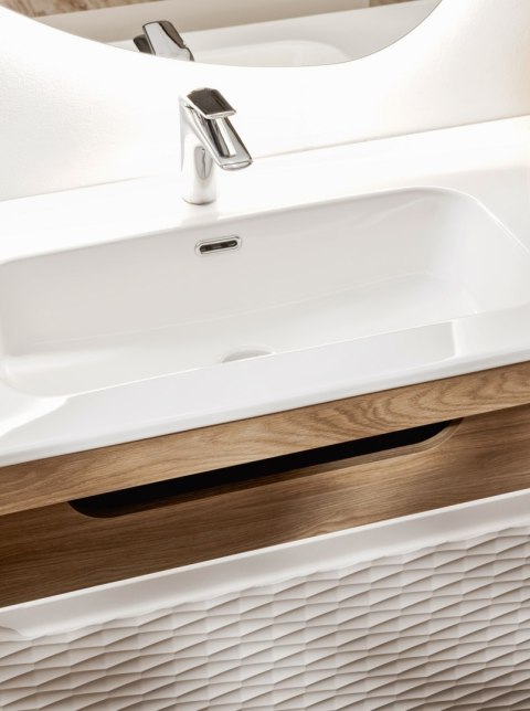 Szafka pod umywalkę 90cm 2 Szuflady Ocean Beige