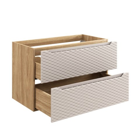 Szafka pod umywalkę 90cm 2 Szuflady Ocean Beige