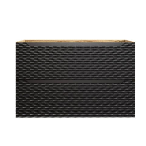 Szafka pod umywalkę 90cm 2 Szuflady Ocean Black
