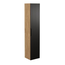 Szafka wysoka 1 drzwi Luxor Black