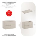 Zestaw meblowy 80cm z blatem Dalia Cashmere