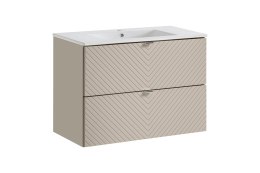 Zestaw meblowy Viva Cashmere, 80cm z umywalką meblową Dance