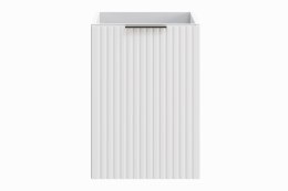 Szafka pod blat 40cm z koszem na pranie ADEL WHITE