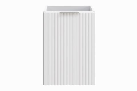 Szafka pod blat 40cm z koszem na pranie ADEL WHITE