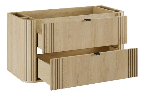 Szafka pod umywalkę 100cm 2 szuflady OVALIA CREMONA