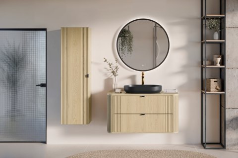 Szafka pod umywalkę 100cm 2 szuflady OVALIA CREMONA