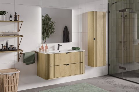 Szafka pod umywalkę 100cm 2 szuflady OVALIA CREMONA