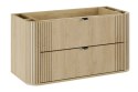 Szafka pod umywalkę 100cm 2 szuflady OVALIA CREMONA