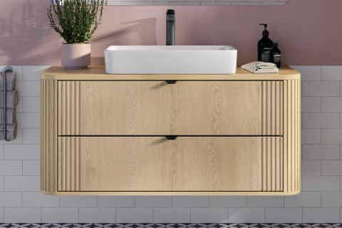 Szafka pod umywalkę 120cm 2 szuflady OVALIA CREMONA