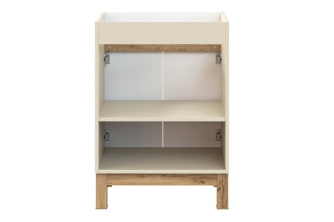 Szafka pod umywalkę Bali Cashmere, 60cm 2 drzwi