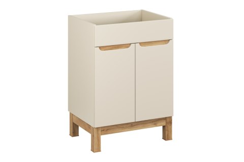 Szafka pod umywalkę Bali Cashmere, 60cm 2 drzwi