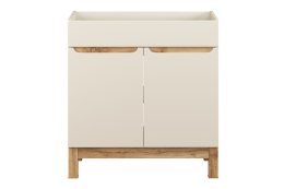 Szafka pod umywalkę Bali Cashmere, 80cm 2 drzwi
