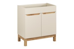 Szafka pod umywalkę Bali Cashmere, 80cm 2 drzwi