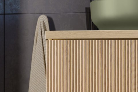 Szafka pod umywalkę 80cm 2 szuflady NORDIC CREMONA