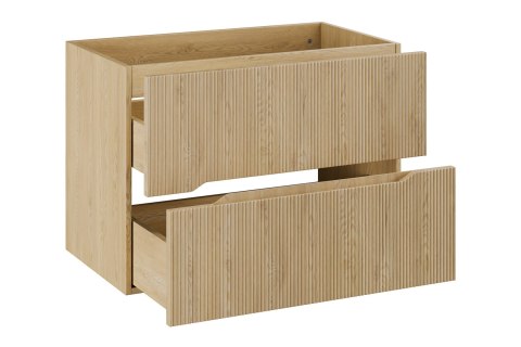 Szafka pod umywalkę 80cm 2 szuflady NORDIC CREMONA