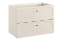 Szafka pod umywalkę 80cm 2 szuflady Donna Sand