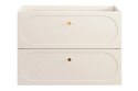Szafka pod umywalkę 80cm 2 szuflady Donna Sand