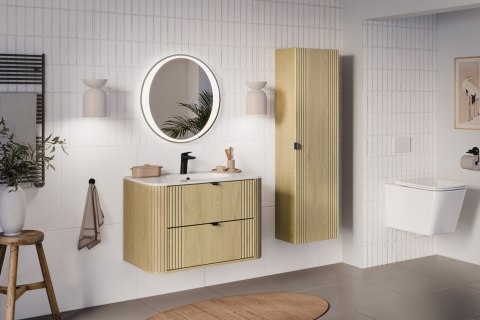 Szafka pod umywalkę 80cm 2 szuflady OVALIA CREMONA