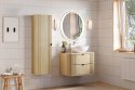 Szafka pod umywalkę 80cm 2 szuflady OVALIA CREMONA
