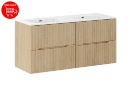 Zestaw meblowy Nordic Cremona, 120cm z umywalką meblową SKY