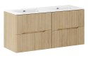 Zestaw meblowy Nordic Cremona, 120cm z umywalką meblową SKY