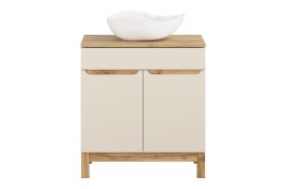 Zestaw meblowy Bali Cashmere, 80cm z blatem i umywalką nablatową Cloud