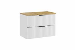 Zestaw meblowy 80cm z blatem, Adel White