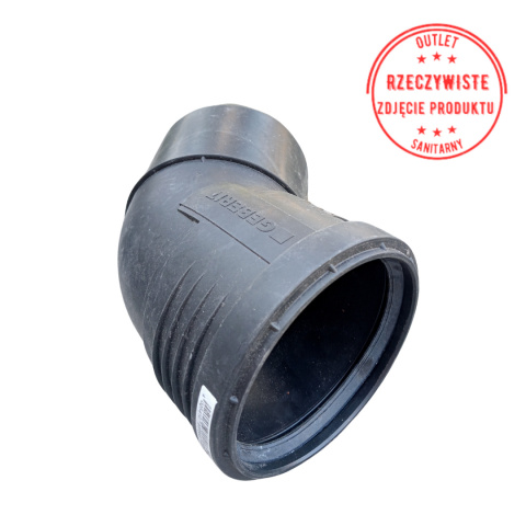 Kolano Geberit Silent-PP DN110, 45° Kolano Geberit Silent-PP DN110, 45°
